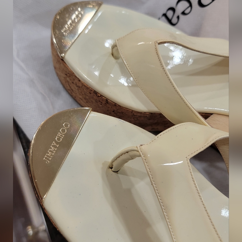 Jimmy choo corch plataform